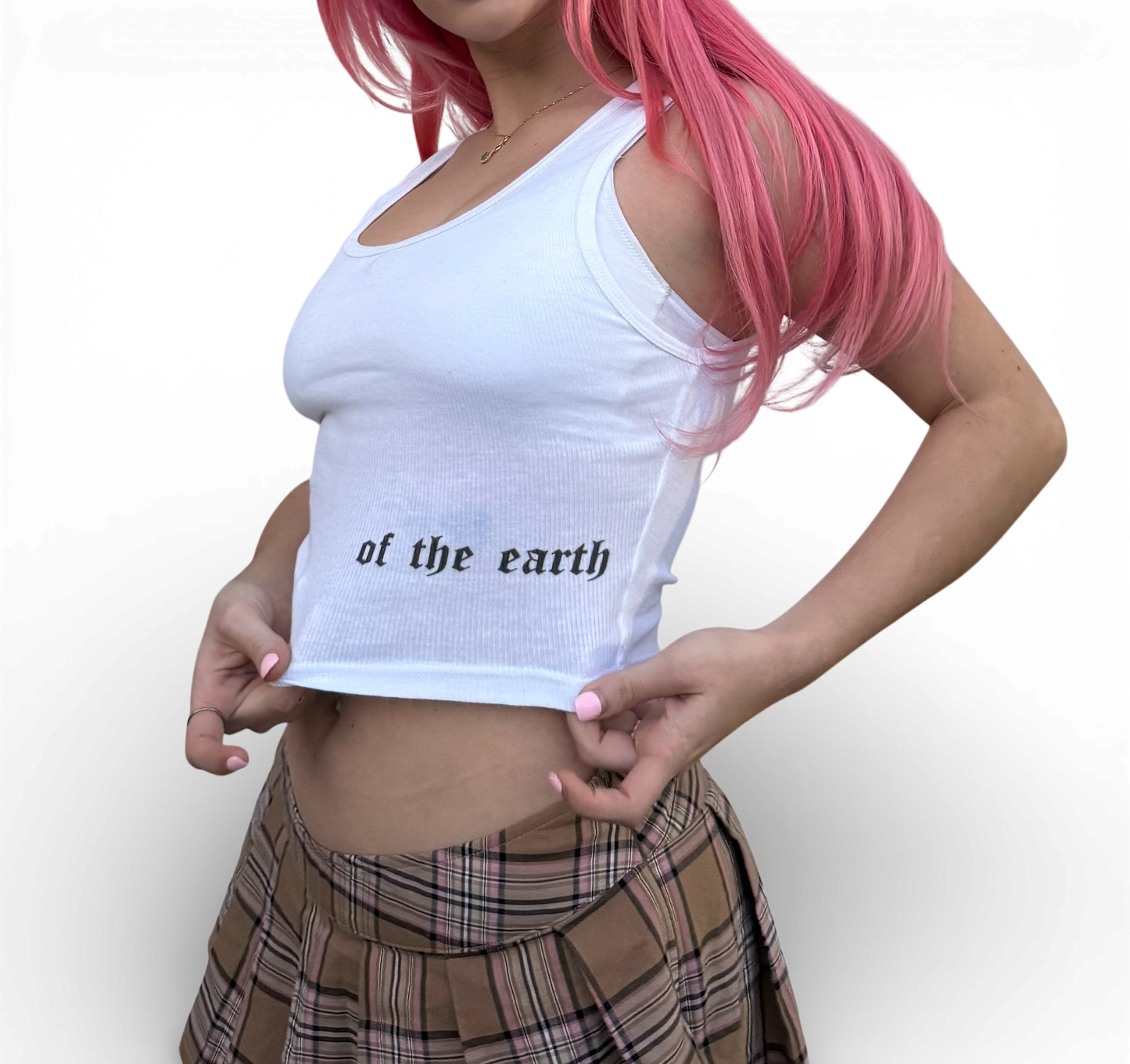 OF THE EARTH TANK - WHITE