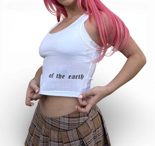 OF THE EARTH TANK - WHITE