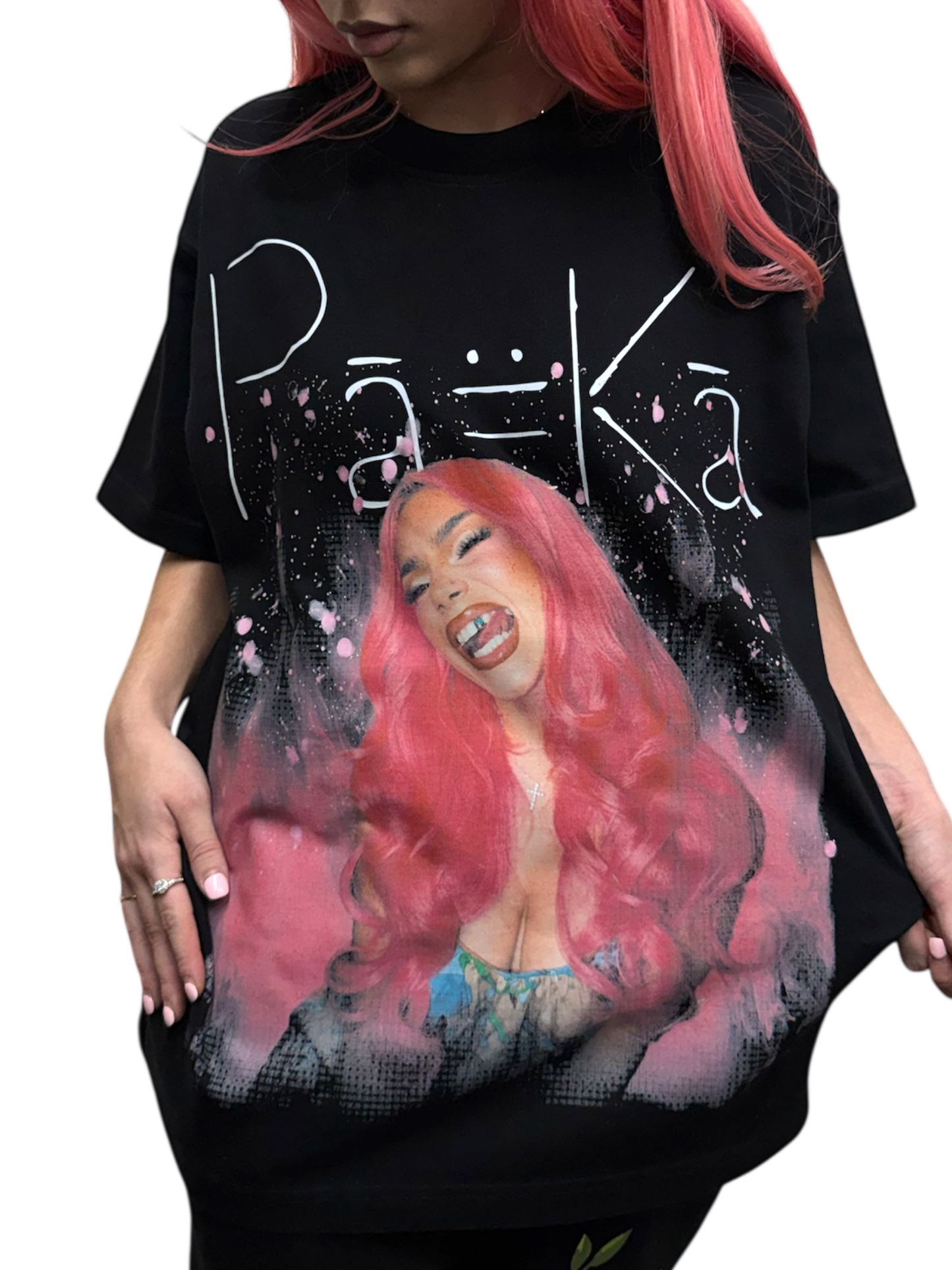 PAEKA TEE - BLACK
